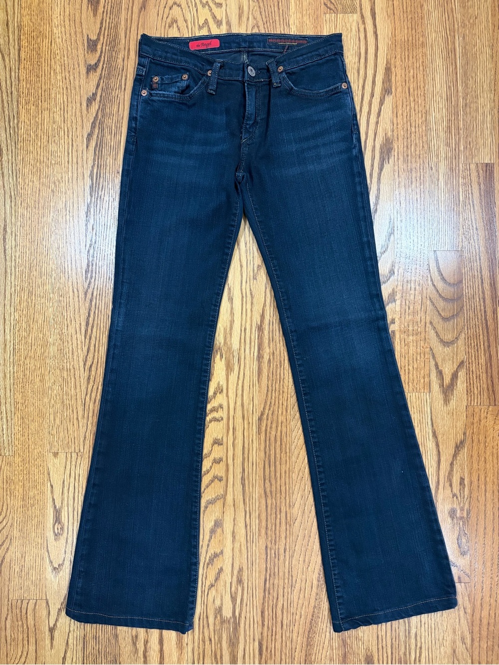 AG "The Angel" Dark Blue Flare Jeans (25)